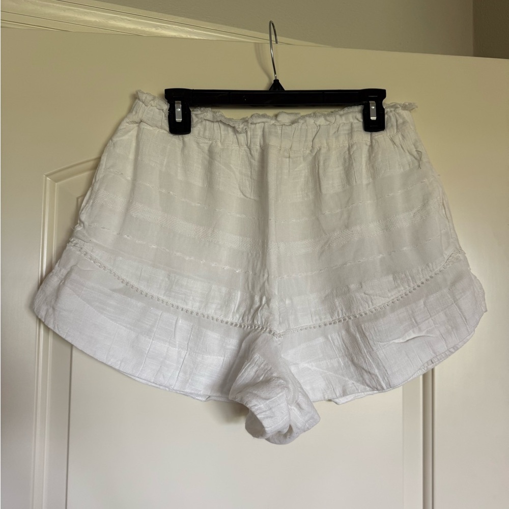 Free People Women's White Shorts
